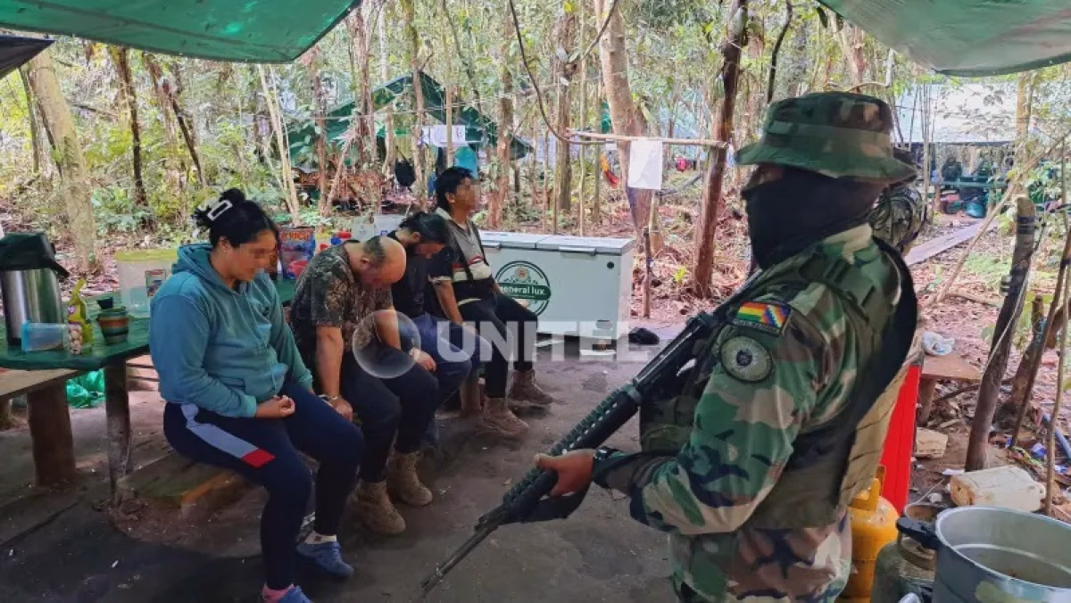 Siete aprehendidos tras operativo antidrogas en el trópico de Cochabamba