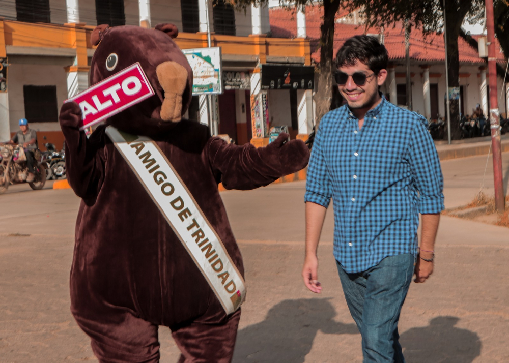 Por una Trinidad más segura: Capibaritas y  GAMT promueven respeto a señales de tránsito