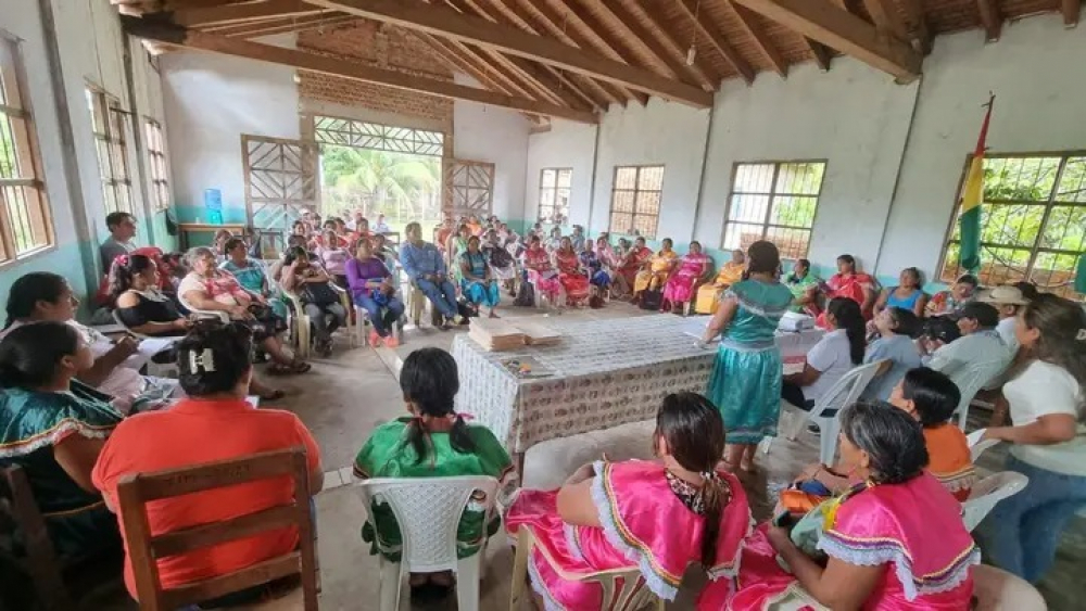 Encuentro de Mujeres del TIMI: Ratifican directiva y se preocupan por la sequía