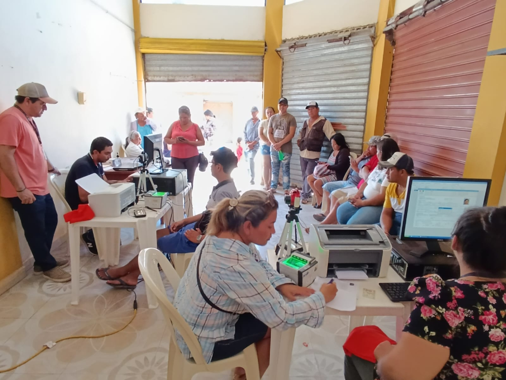 Serecí Beni destaca masiva asistencia puntos de empadronamiento