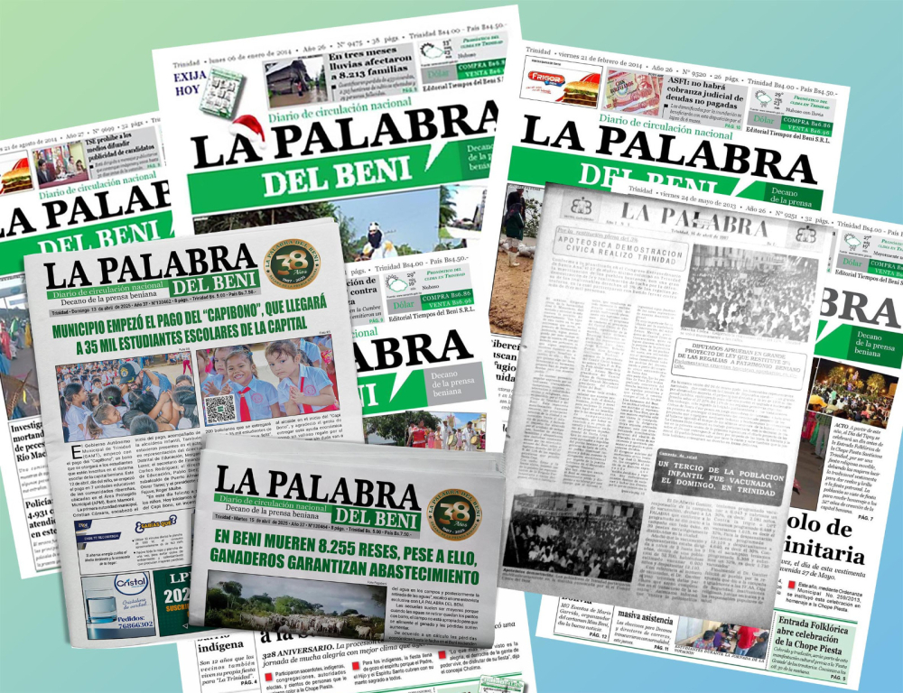 CUMPLIMOS 38 AÑOS COMO REFERENTE DE LA COMUNICACIÓN DEL BENI