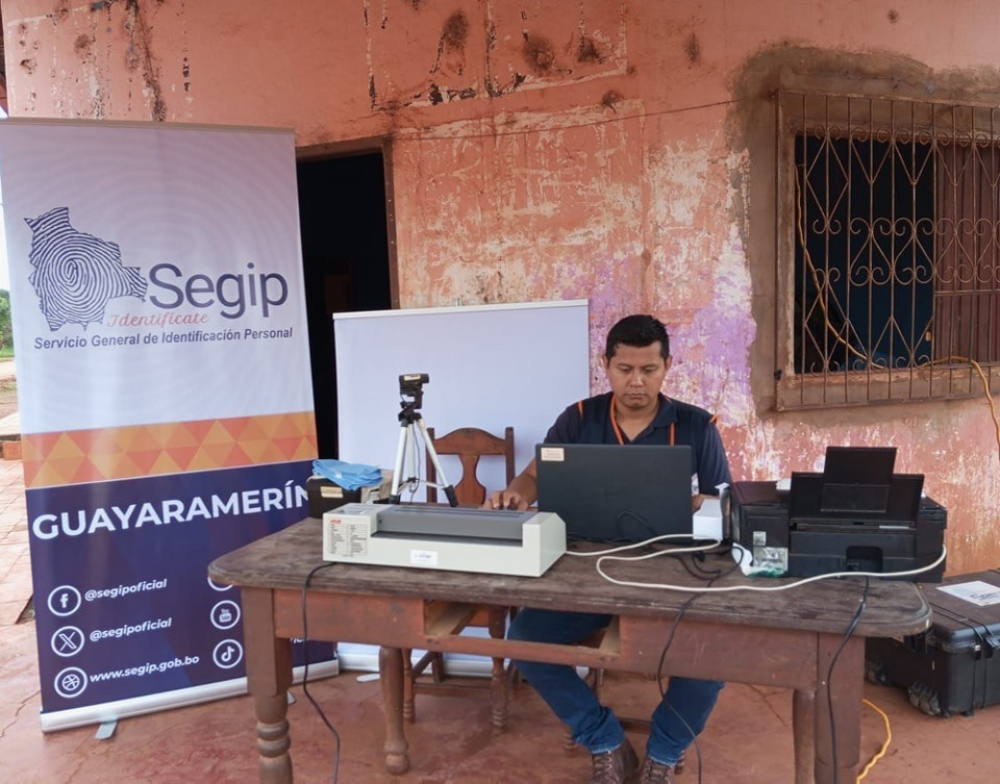 Para mantener categoría cero indocumentados en el Beni el SEGIP moviliza sus brigadas móviles