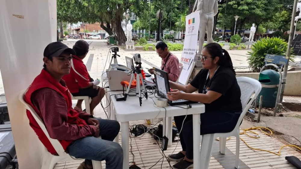 TED-Beni inaugura empadronamiento biométrico masivo en todo el departamento