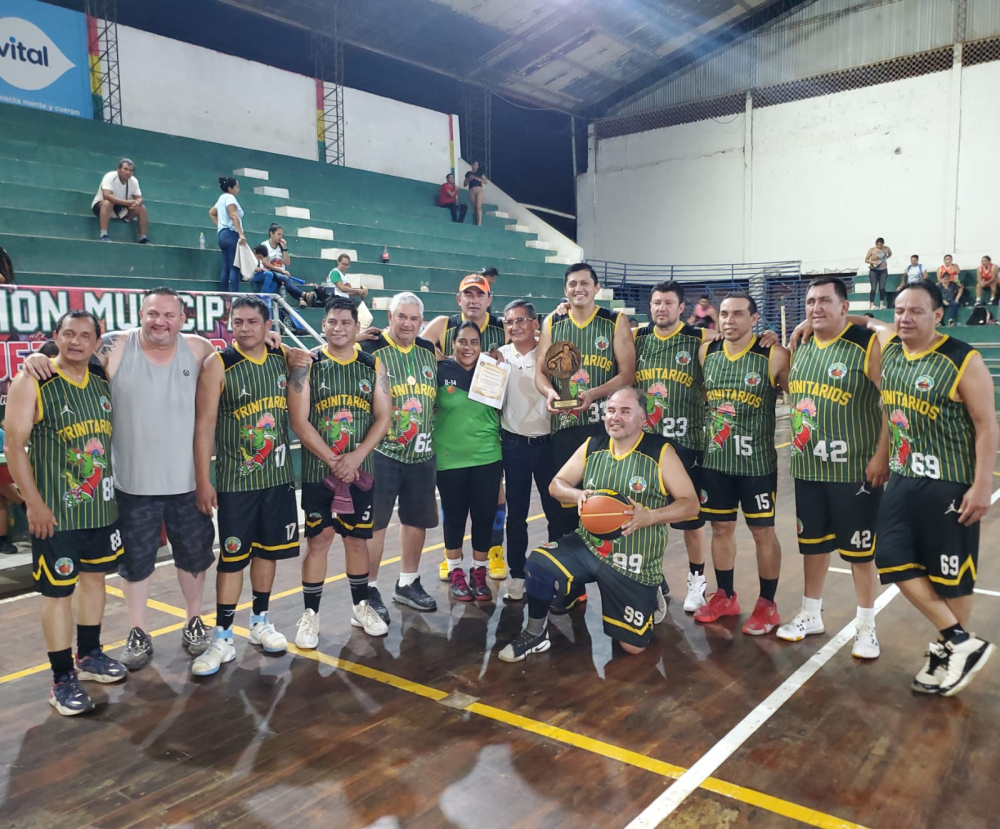 Trinitarios y El Dorado, campeones de la Liga Sénior de Básquetbol “Boris Ortega Herrmann”