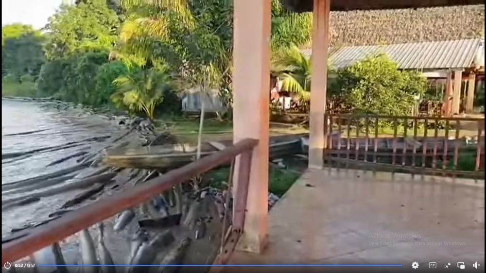 Cachuela Esperanza en riesgo de sufrir inundaciones por el ascenso del río Beni