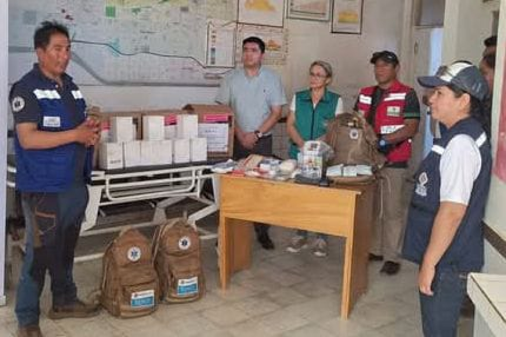 San Ignacio de Moxos: Ministerio de Salud entrega insumos para brigadas médicas