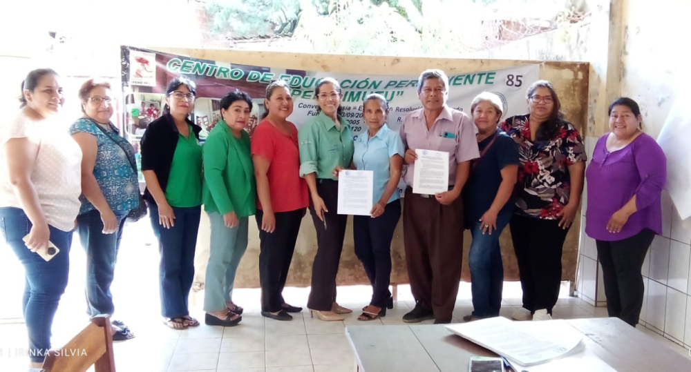 Cadepia firmó convenio de cooperación con el Centro de Educación Permanente Ipeno Imutu