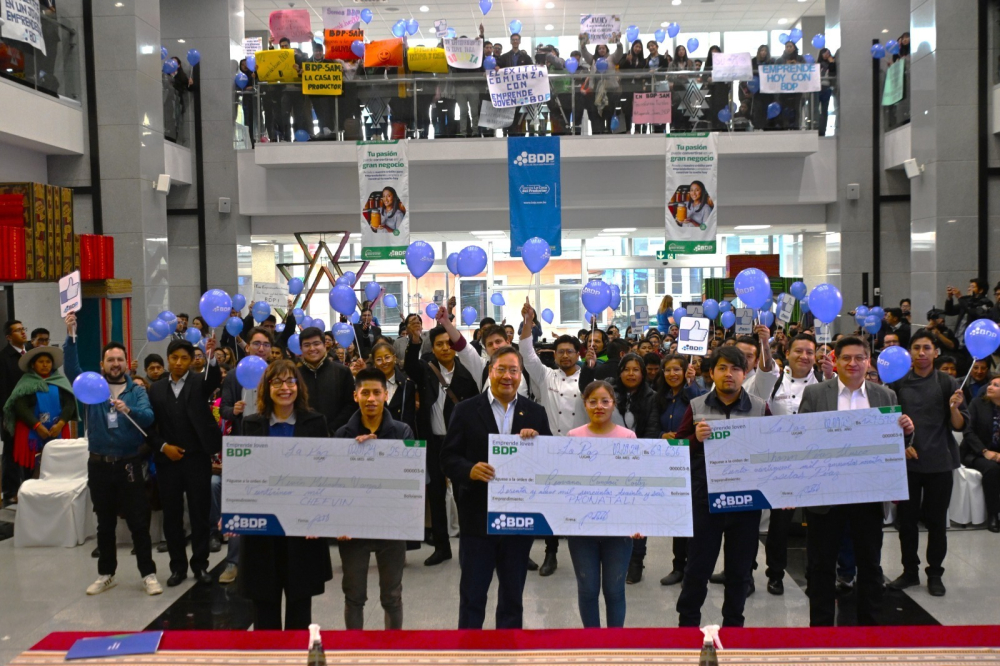 Emprende Joven BDP fomenta la innovación con créditos productivos por Bs 17,4 millones