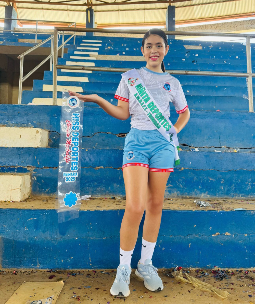 Miss deportes 2025: Lucía Diederich, belleza e inteligencia