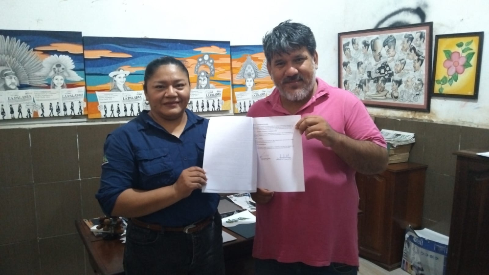 CIPCA Beni y La Palabra del Beni firman convenio