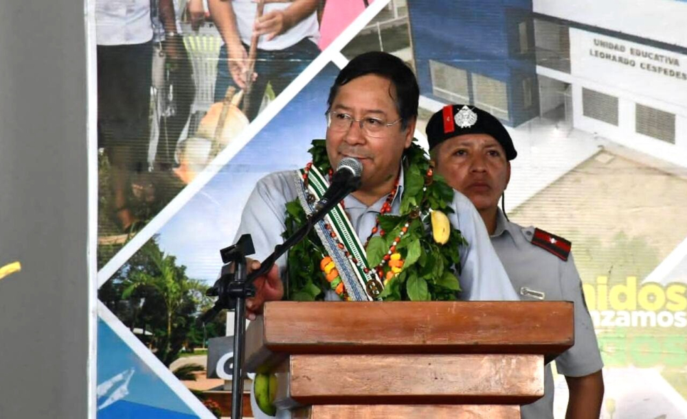 PRESIDENTE ARCE ASEGURA QUE LAS ELECCIONES GENERALES SE REALIZARÁN ESTE AÑO