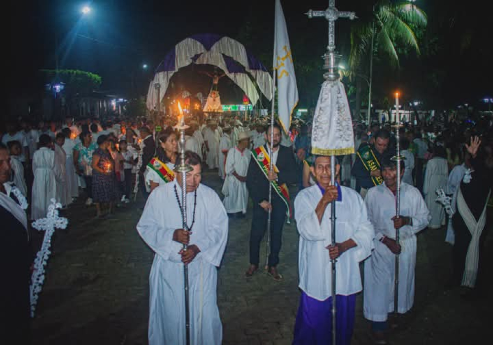 San Ignacio de Moxos: Autoridades participan de los actos de Semana Santa