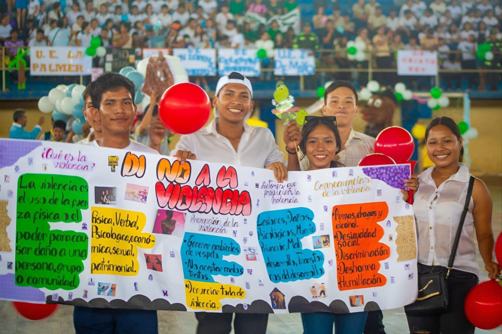 Policía ejecuta plan de prevención y educación de niñez y adolescencia DINO--DISI