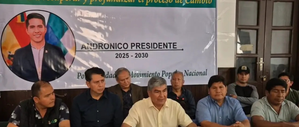 Presentan en Santa Cruz bloque que impulsa candidatura de Andrónico