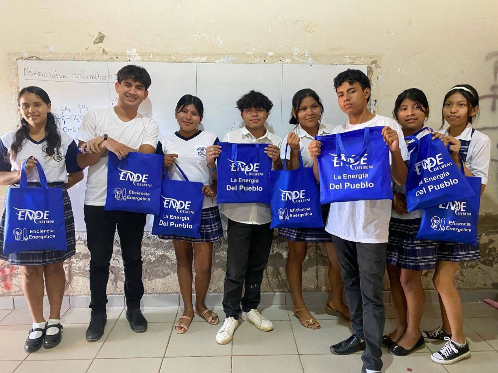 ENDE del Beni inicia el programa educativo “Aprende con ENDE”