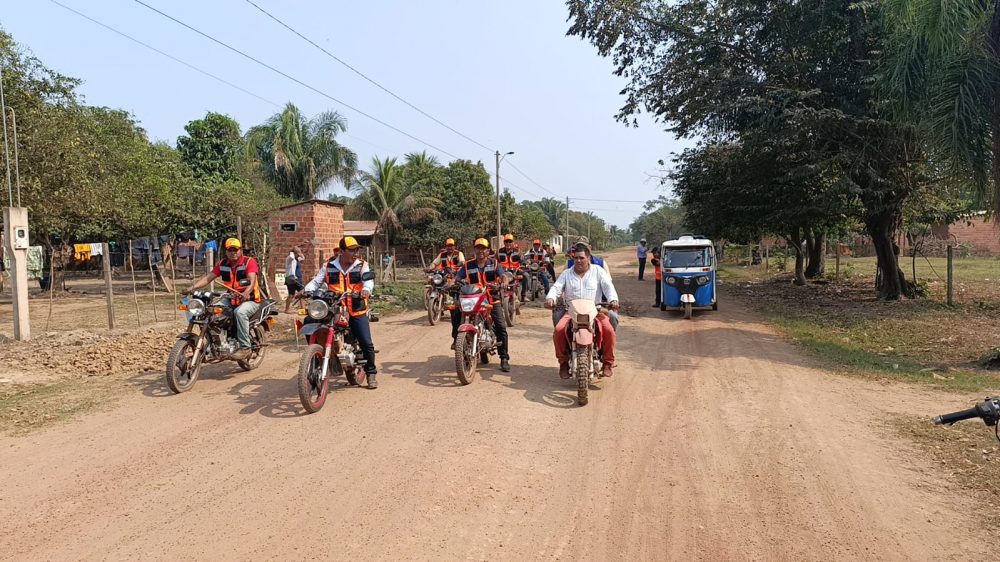 Surge con nuevos bríos la Asociación de Mototaxis Los Tucanes en Santa Rosa del Yacuma