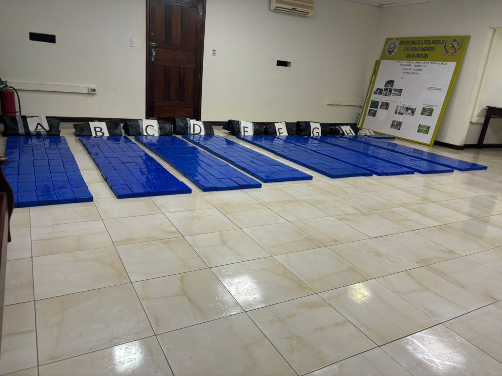 Fiscalía investiga el hallazgo de casi media tonelada de cocaína en Riberalta