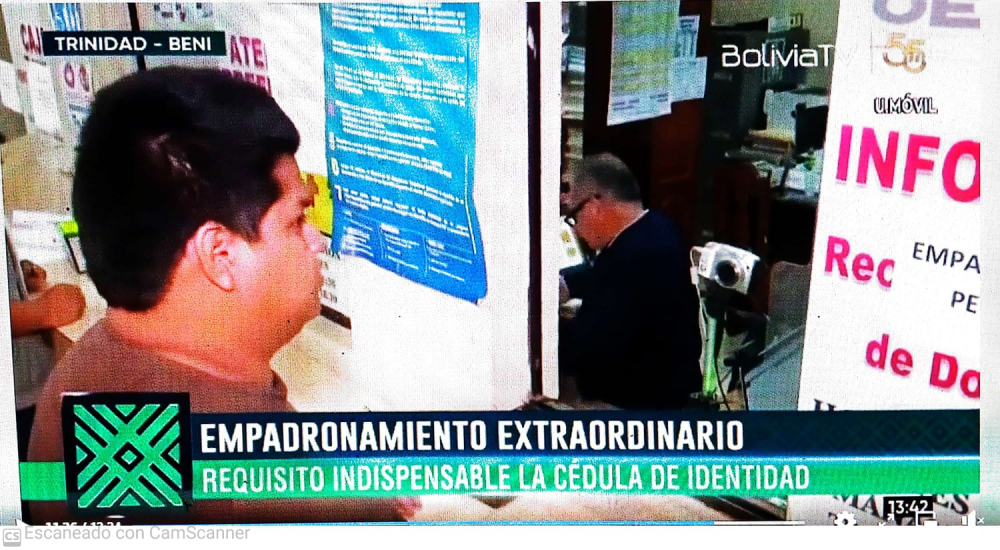 Serecí abrió registro extraordinario de jóvenes de 18 años al padrón electoral