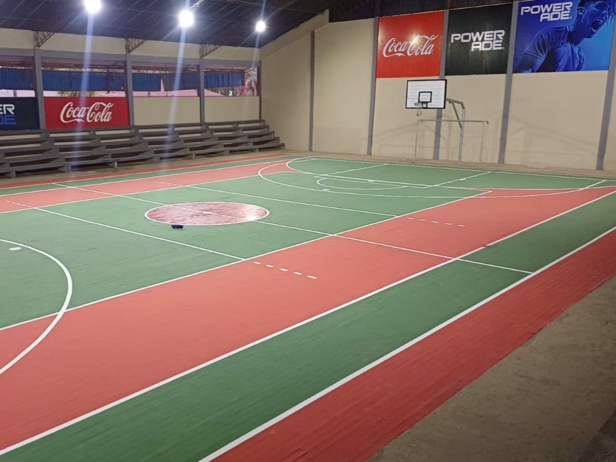 Coliseo cerrado de Las Pampitas entra en su fase final de mantenimiento