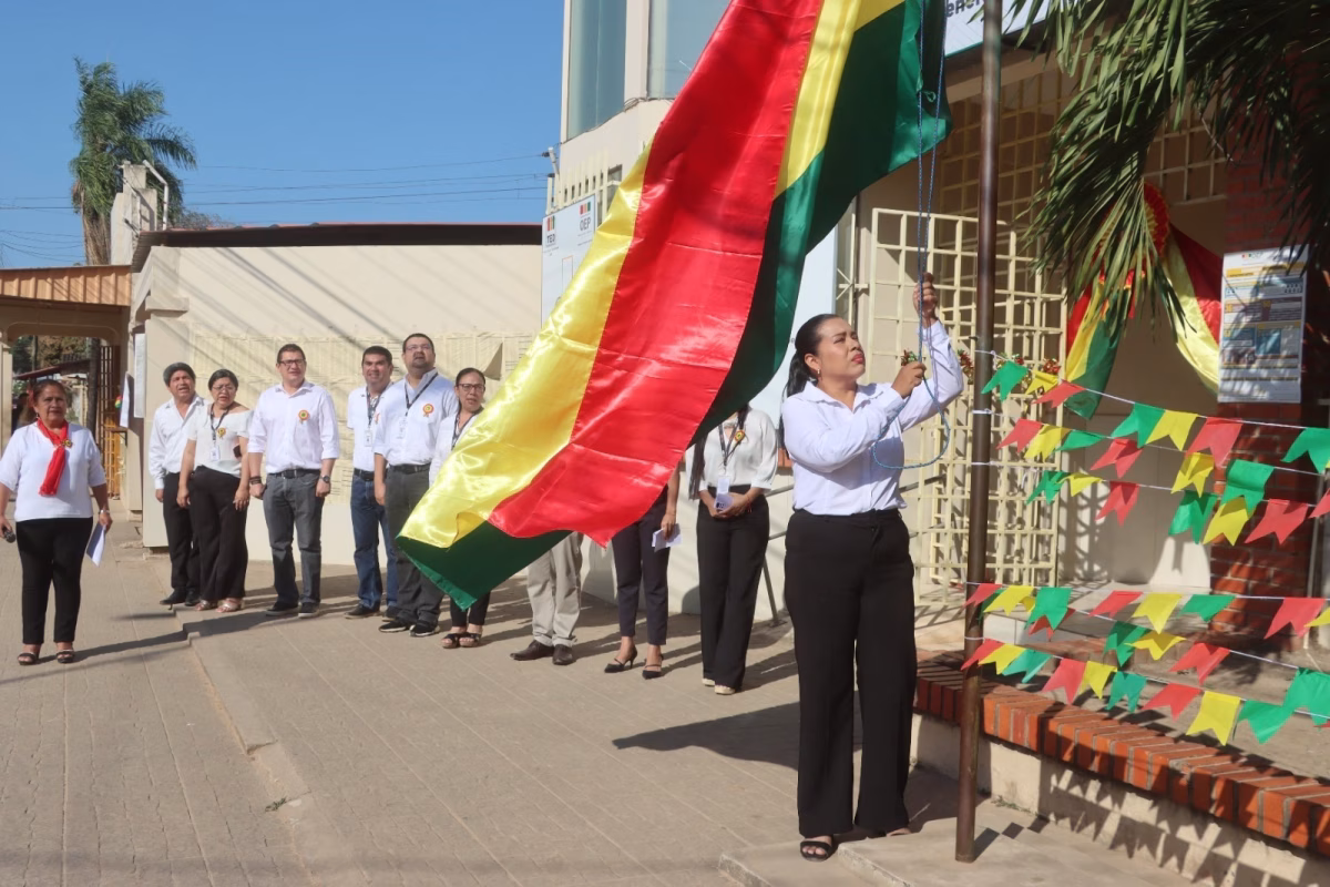 TED: “Garantizar las elecciones es el mejor homenaje al Bicentenario de Bolivia”