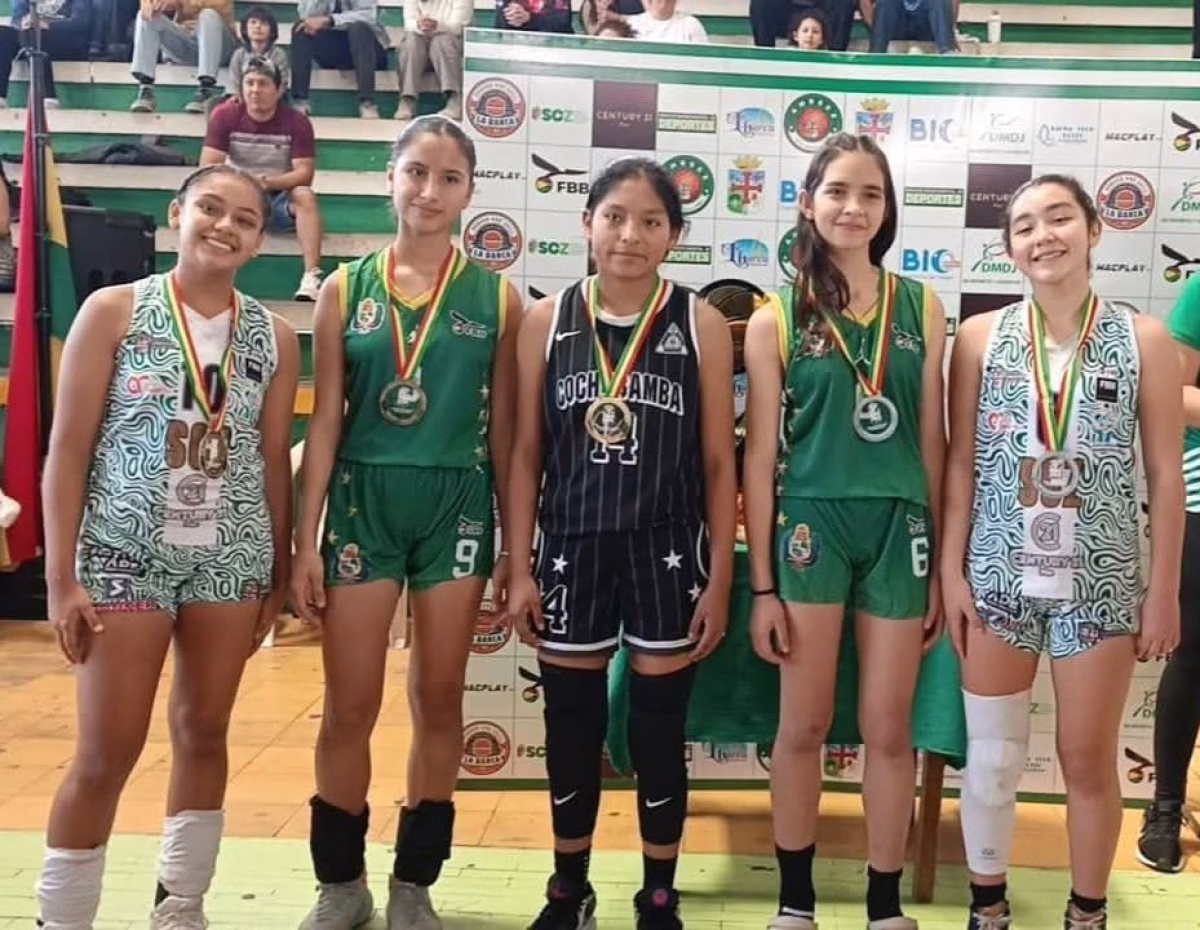 Valentina y Flor Isabela, jóvenes promesas del básquetbol nacional