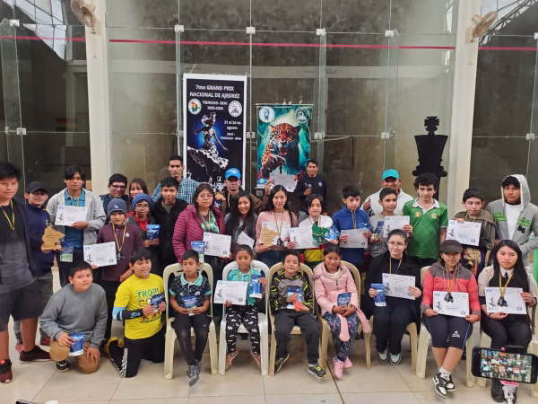 Grand Prix nacional de ajedrez cierra con premiación en Trinidad