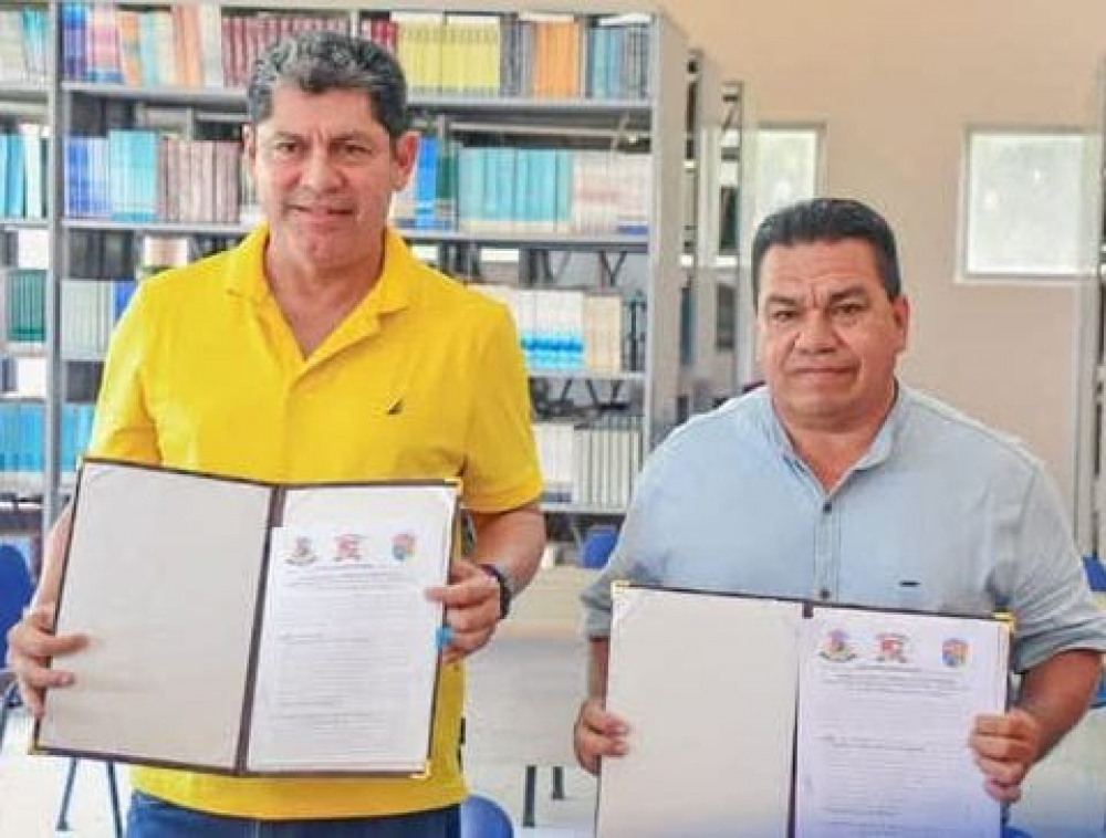 UAB y municipio de Riberalta firman convenio de cooperación interinstitucional