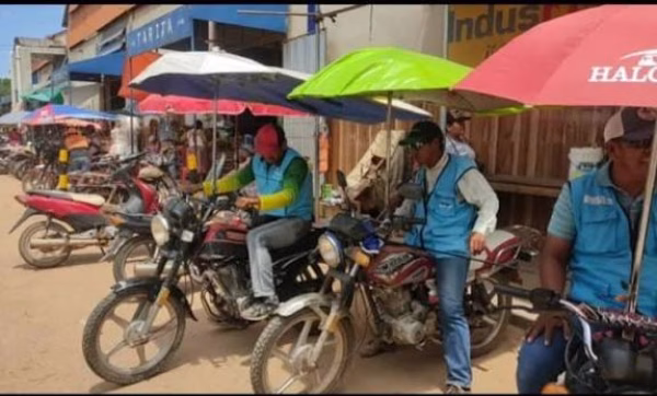 Trinidad recibe el año nuevo con el incremento de pasajes por parte de los mototaxistas