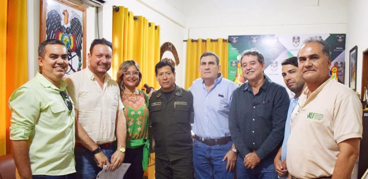 FEGABENI y Policía del Beni refuerzan coordinación para combatir el abigeato