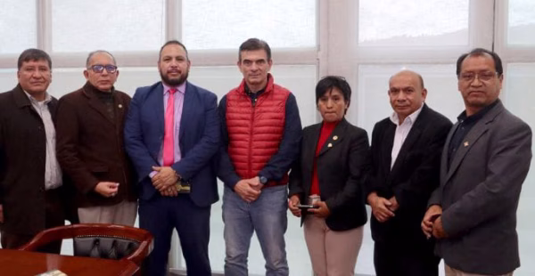 Reunión con el presidente Rodrigo Paz  El Beni estuvo presente con su representante como Federación Departamental de Profesionales