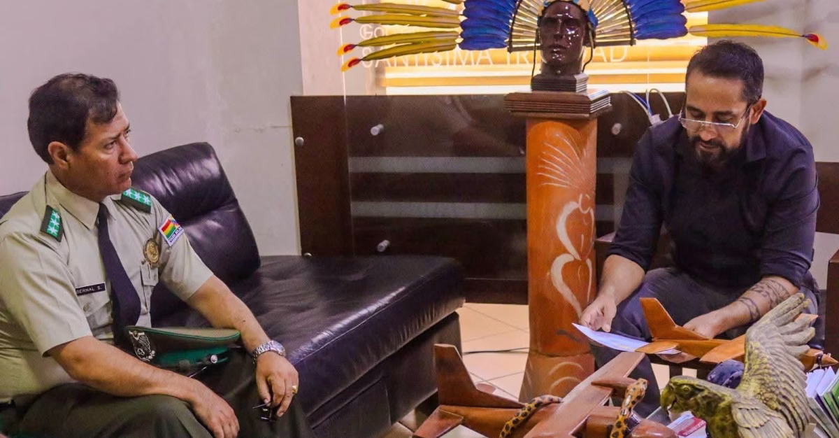 Policía del Beni y Alcaldía de Trinidad fortalecen coordinación para mejorar la seguridad ciudadana