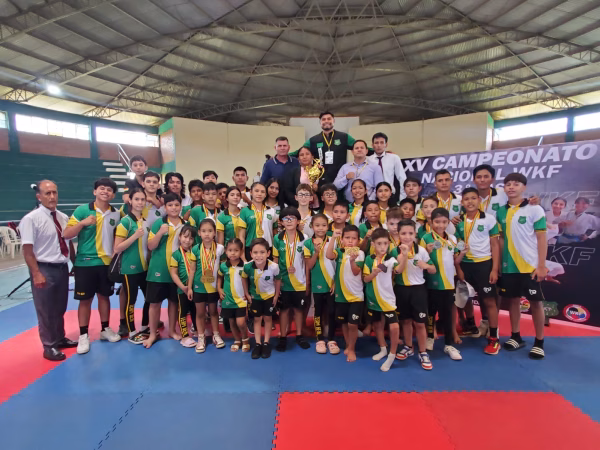 Beni alcanza el podio nacional en el XV Campeonato de Karate 2025