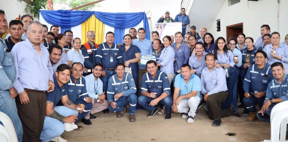 ENDE DEL BENI celebra misa en honor a Santa Bárbara por el Día del Trabajador Eléctrico y su décimo aniversario