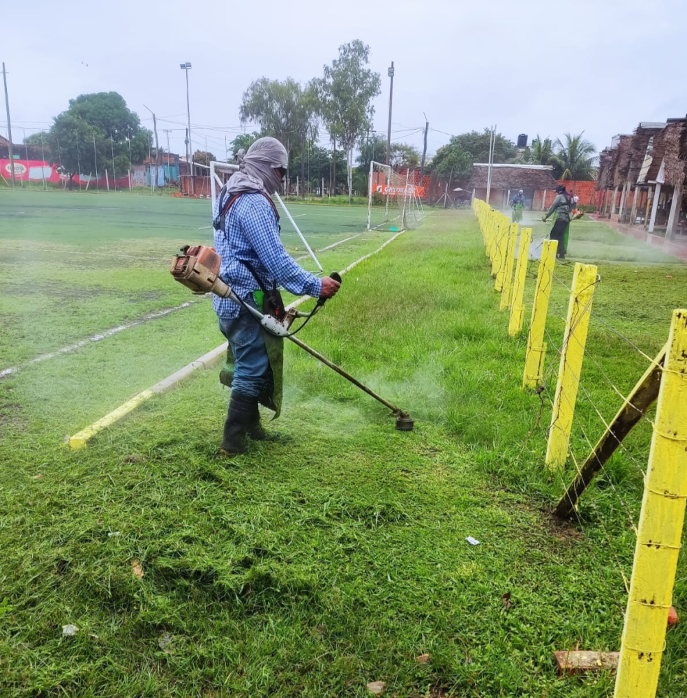 Campos deportivos de Trinidad reciben mejoras para fomentar el deporte local