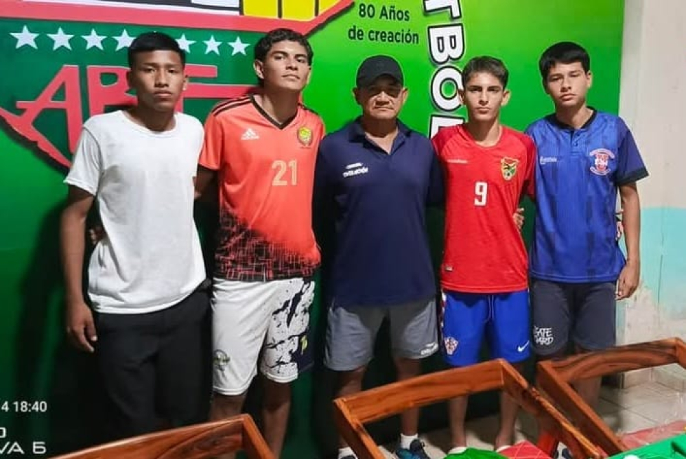 ABF entrega indumentaria a la selección beniana rumbo al nacional Sub-16