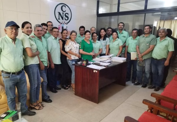 Caja Nacional de Salud Beni:  Nueva administración planifica trabajo coordinado con unidades de la CNS Beni