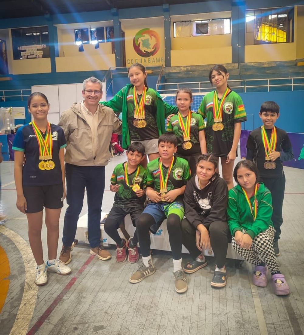 Beni clasifica al Sudamericano de Tenis de Mesa en Ecuador
