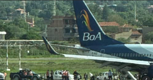 Incidente en avión de BoA: “Se produjo un aborte de despegue” y la evacuación de pasajeros fue una medida preventiva