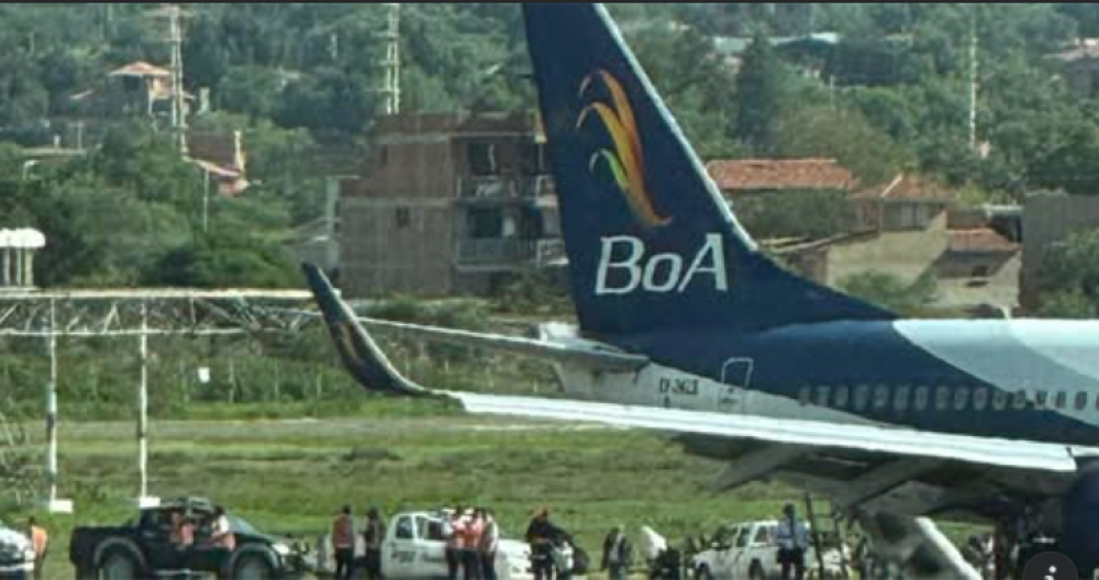 Incidente en avión de BoA: “Se produjo un aborte de despegue” y la evacuación de pasajeros fue una medida preventiva