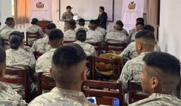 Fiscalía del Beni capacita a alumnos del XIII Curso de Policía de Navegación en delitos penales