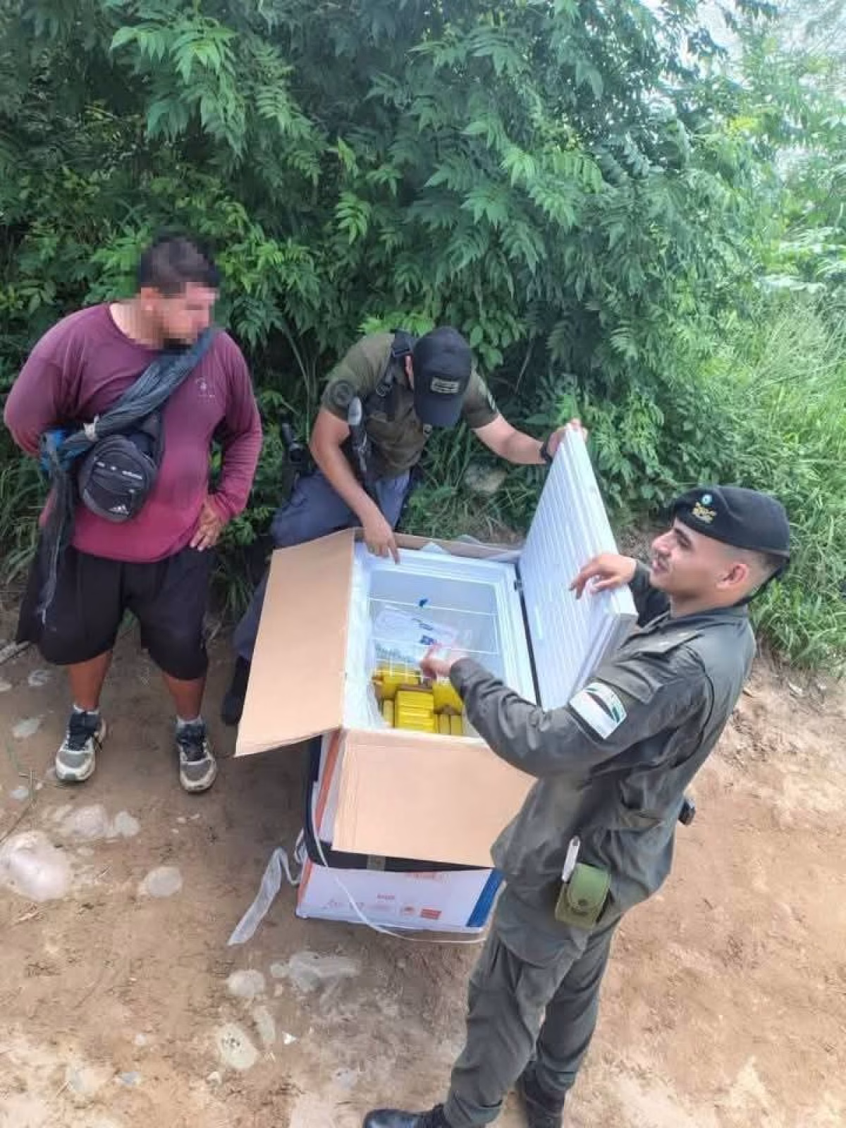 TRATÓ DE INGRESAR UN FREEZER CON 31 KILOS DE COCAÍNA POR BERMEJO