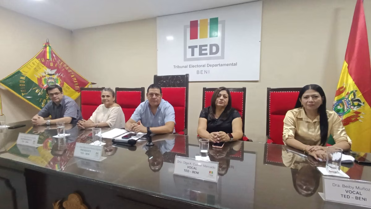 TED Beni realiza sorteo público de franjas de candidaturas para las Elecciones Subnacionales 2026