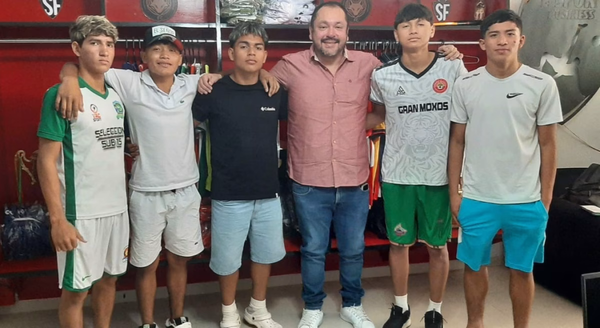 Cinco joyas del Beni buscan brillar con San Felipe en el fútbol cruceño