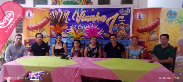 Carnaval Trinitario 2026:  Soberanas del Carnaval invitan al Mini Corso y a sus coronaciones