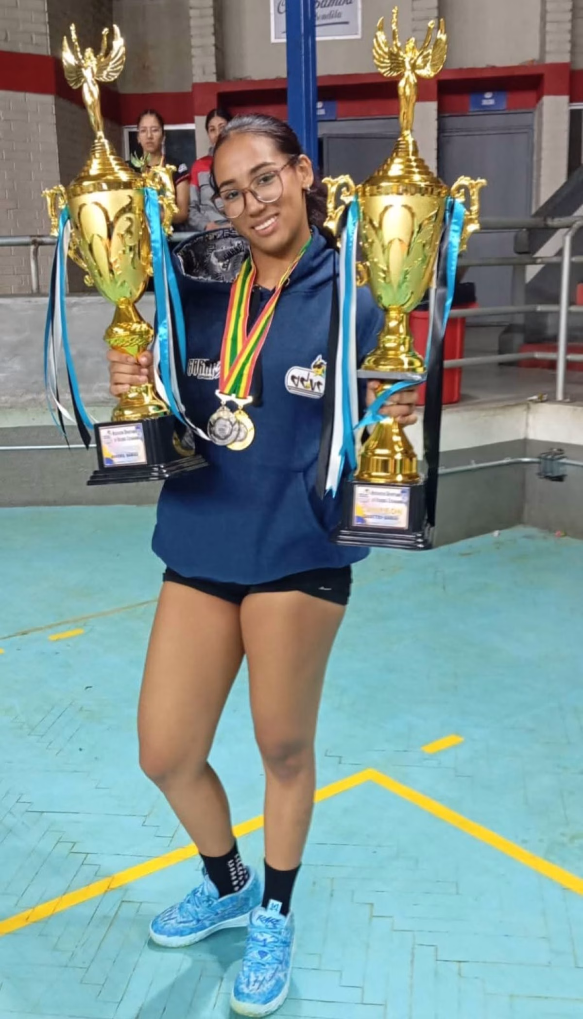 Emily Alcón, talento de raíces benianas que se corona campeona en Cochabamba