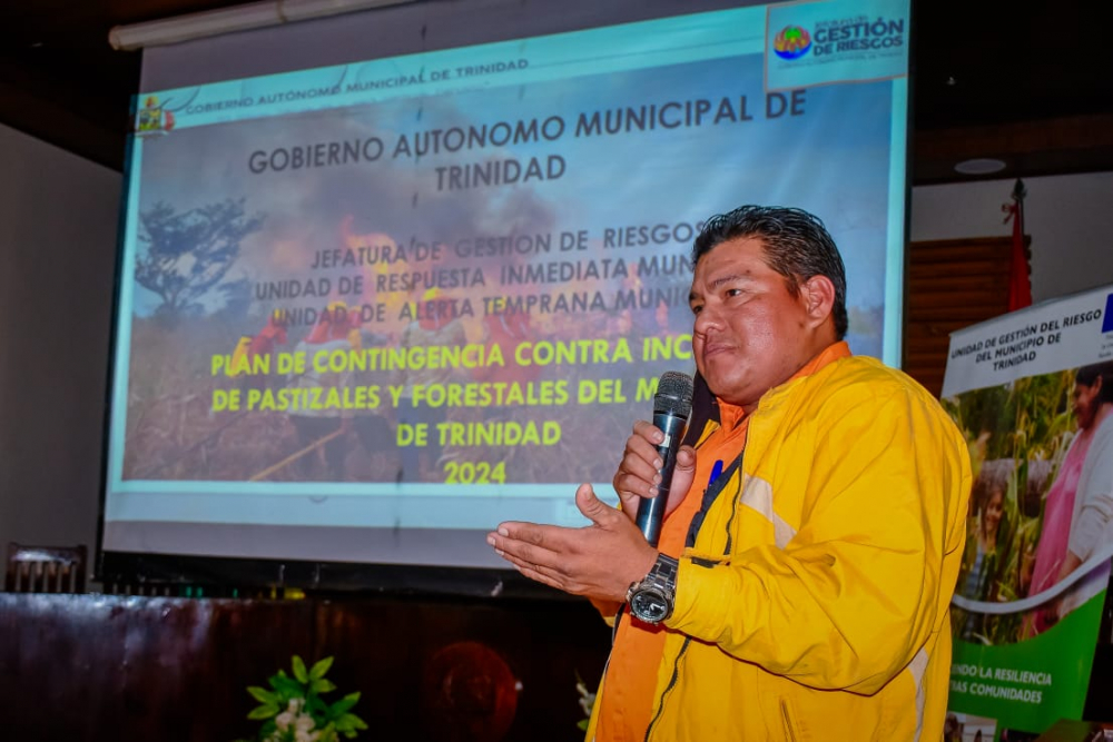 Trinidad lanza  ambicioso plan de  contingencia para combatir incendios