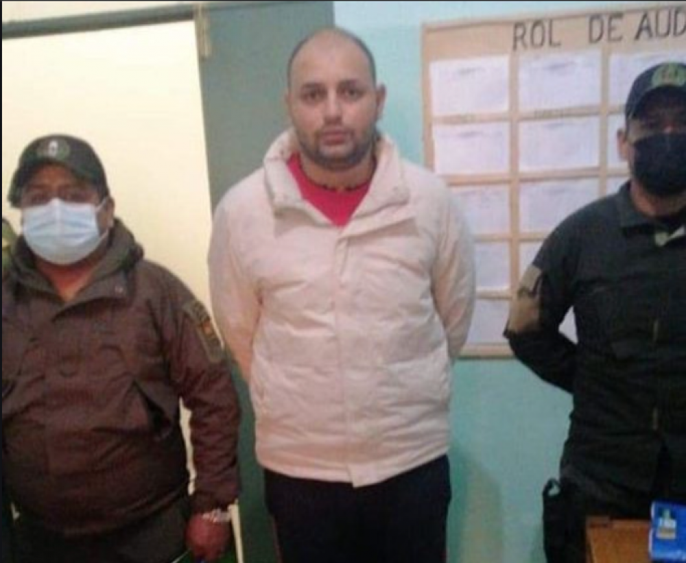 Nallar salió de Chonchocoro para ser atendido en un centro médico, confirmó Del Castillo