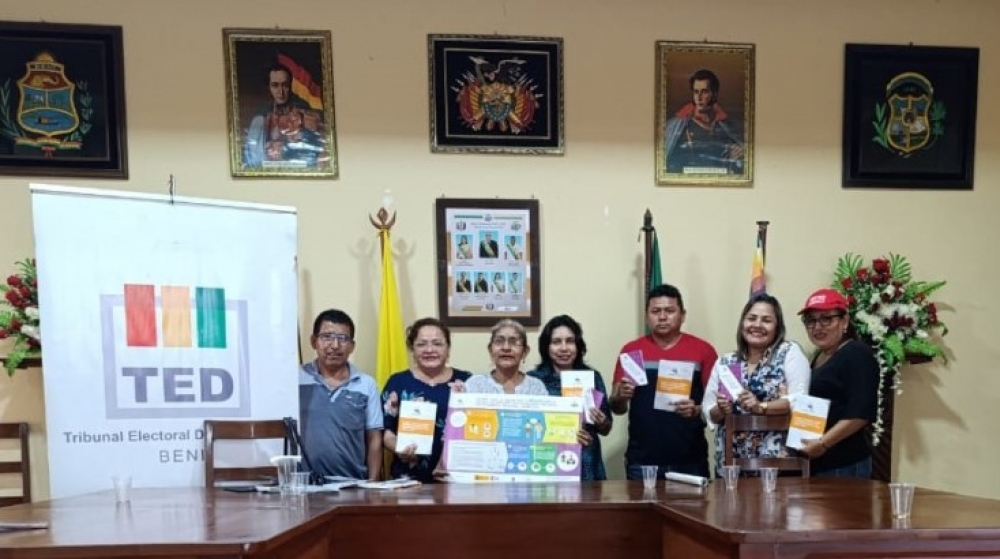 TED desarrolla talleres sobre acoso  y violencia política en Ballivián