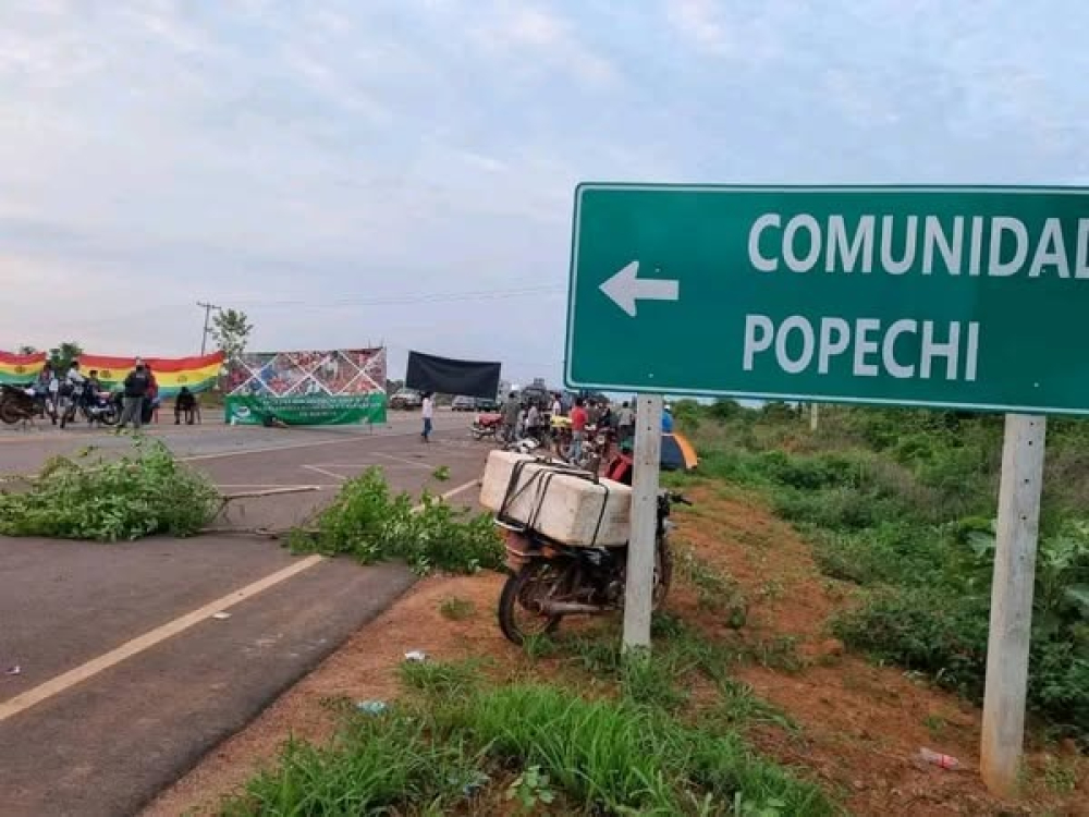 Campesinos de Vaca Diez anuncian bloqueo de carreteras para el próximo lunes