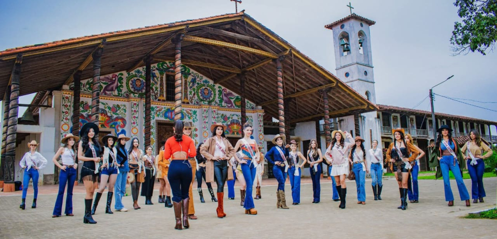 Candidatas a Miss Bolivia disfrutan de la calidez y buena acogida del pueblo ignaciano